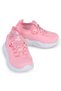 Rubber Band Aqua Girls Sports |   Artificial Leather |   School Nursery and Daily Use - Pink - 2