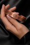 Women's Copper Bracelet - Lotus Flower of Life Engraved Laser Etched Copper Bracelet - 3