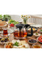 Black / Cream Glass Teapot with Strainer 900 ml Tea Maker Teapot Herbal Tea Teapot 900 ml - 8