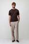 Coffee Comfort Slim Knitwear T-Shirt - 2