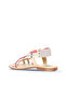 Yellow Multi Leather Women Sandals 01Ws6906 - 4