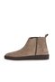 Gray Suede Women's Flat Boots 01Wf1800 - 3