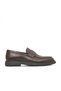Brown Silver Leather Men's Classic Shoes 07Ma24694678