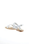 White Leather Women's Sandals 01Wu3421 - 4