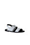 White Leather Women's Sandals 01Wy2013 - 3