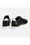 Men's Black Lace-Up Casual Leather Shoes - 8