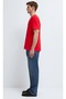 M0613186 Logo Printed T-Shirt Men's T-Shirt Red - 4
