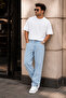 High Quality Baggy Fit Jean Leon High Waist Loose Cut Jeans Pants C352 - 5