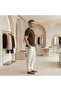 Men's T-Shirt, Regular Fit Crew Neck Stretch Cotton Casual Short Sleeve Tee Dark Coffee - 4