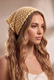 Swan Detailed Hand Knitted Bandana - 7