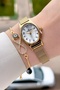Numbered Gold Color Gift Packaged 21 mm Women's Wristwatch