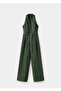 Halter Neck Belt Jumpsuit - 3