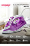 Impex Electric Steam Iron Box IBS 401-1300W, Teflon Sole Plate,5 Temp Settings, Overheat Protection