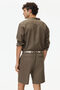Keten Karışımlı Şort Relaxed Fit - 5