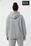 Women's Plus Size Comfortable Fit Hoodie -Unified Printed Hooded Slimsweatshirt Spr26Bswk968 - 3
