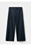 Mid Waist Wide Leg Jeans - 3