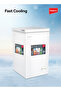 100L Chest Freezer IMCF100C | Fast Cooling, Lock Handle, Caster Wheels, Lamp, R600a, White - 4