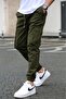Men's Cargo Pocket Pants Cotton Lycra Side Pocket Trousers