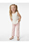 Cotton Loose-Fit Denim Trousers with Ruffle Detail - 2