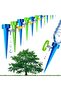 6-Pack Automatic Plant Watering Spikes, Adjustable Flow Self Watering Device