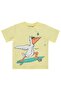 Stork Printed T-Shirt for Ages 2-5 - Yellow