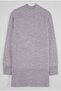 Turtleneck Basic Sweater Light Gray - 6