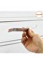 Furniture Kitchen Cabinet Drawer Cabinet Door Handle Handle Chrome 224 mm Metal Handle - 5