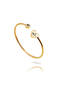 Stainless Steel Heartbeat Diamond Stone Bracelet - 2