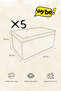 Set of 5 Midi Sock Organizers and Drawer Organizers 30X22X18 cm - 4