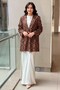 Patterned Mesh Jacket - 4