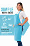 Simple kitchen apron with adjustable strap - 2