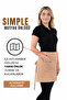 Simple kitchen apron with adjustable strap - 7