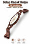 Furniture Kitchen Cabinet Drawer Cabinet Door Handle Handle Antique Copper 96 Mm Metal Handle - 3