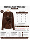 Sendi Blouse Set with Gathered Front Skirt, Belt Pieces, Flocked, Lace Pieces - 5