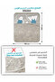 4-Pcs Printed Duvet Cover Set Queen Size 200x230cm, Brushed Microfiber Fabric (Without Filler) - 3
