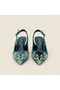 Firuze Embroidered Detail Low Heel Shoes - 2