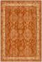 Sdt Anatolian Inspired Ethnic Orange Toned Woven Base Decorative Carpet Sdt1196