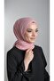 Pink Practical Ready-Made Wrap Viscose Fabric Combed Cotton Shawl 2108_04 - 2