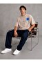 Beige Unisex Short Sleeve T-Shirt - 2