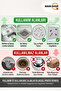 Self-Adhesive Drain Strainer 30 Pieces - Hair and Debris Catcher, Insect Blocker M-740 - 5