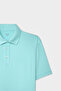 Slim Fit Aqua Pike Textured T-Shirt - 6