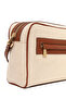 Women's Tan Long Strap Printed Crossbody Bag 26Sbd230714 - 8