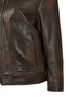 Garcia Women's Brown Shirt Collar Oversized Leather Jacket 25Wgd5636Vd - 5