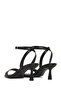 Women's Black Ankle Boots Buckled Stiletto Heel U S Sandals 26Sfe391618 - 7