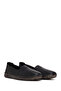 Women's Black Leather Comfort Shoes 26Pfd501318 - 2