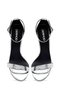 Women's Silver Buckle High Thin Heeled Evening Dress Shoes Metallic Genuine Leather Sandals 25Sfd494532 - 8