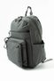 Dark Gray Unisex Water Resistant Parachute Fabric Travel and School Bag with 4 Compartments and Laptop Compartment - 5