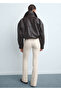 Mid-Waist Flared Jeans - 4