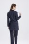 Tesettür Karya Lycra Women's Nurse and Doctor Uniform Scrubs Set - Anthracite Gray - 4