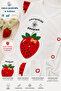 Nevrankids Strawberry Embroidered Newborn 5-Piece Hospital Discharge Set - 4